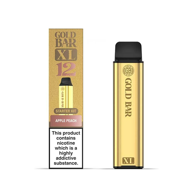 Gold Bar XL 10K Apple Peach